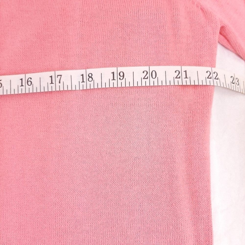 Chadwicks Sweater Duster Peach Salmon - Size XLP - Picture 7 of 8